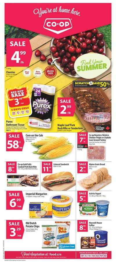 Co-op (West) Food Store Flyer May 30 to June 5