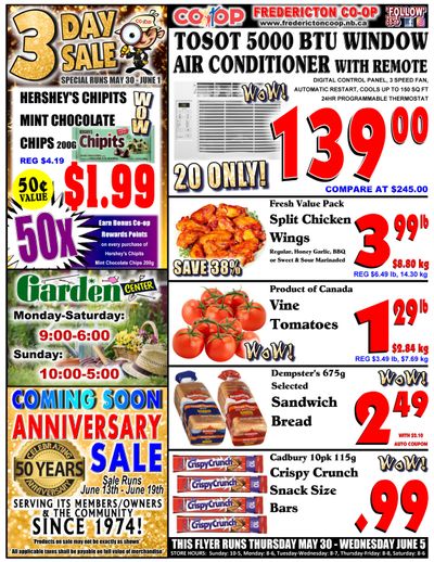 Fredericton Co-op Flyer May 30 to June 5