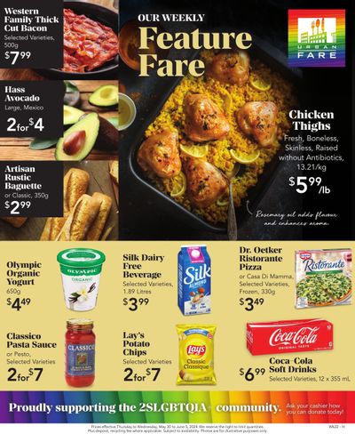 Urban Fare Flyer May 30 to June 5