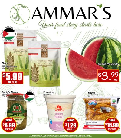 Ammar's Halal Meats Flyer May 30 to June 5