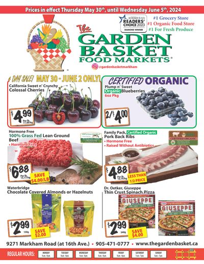 The Garden Basket Flyer May 30 to June 5
