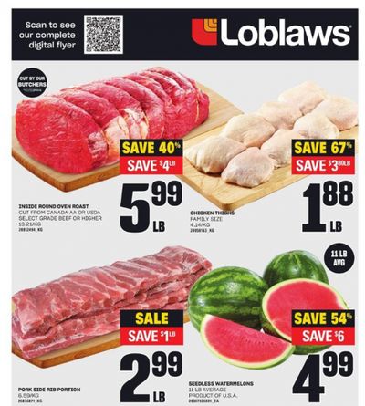 Loblaws Ontario Flyer Deals and PC Optimum Offers May 30th – June 5th