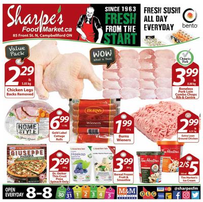 Sharpe's Food Market Flyer May 30 to June 5