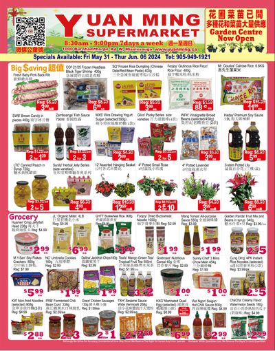 Yuan Ming Supermarket Flyer May 31 to June 6