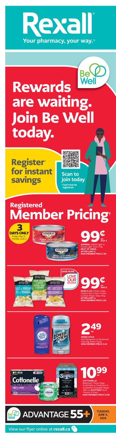Rexall (AB, SK & MB) Flyer May 31 to June 6