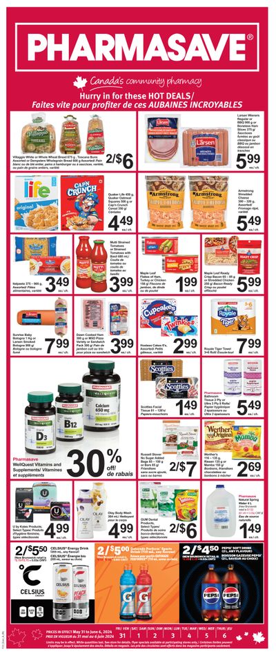 Pharmasave (NB) Flyer May 31 to June 6