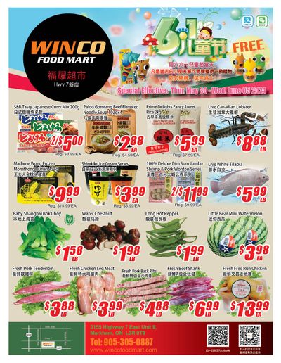 WinCo Food Mart (HWY 7) Flyer May 30 to June 5