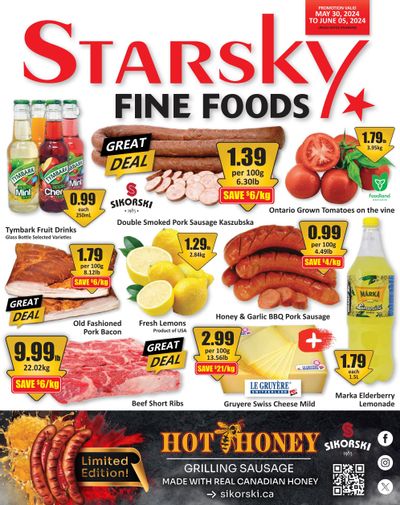 Starsky Foods Flyer May 30 to June 5