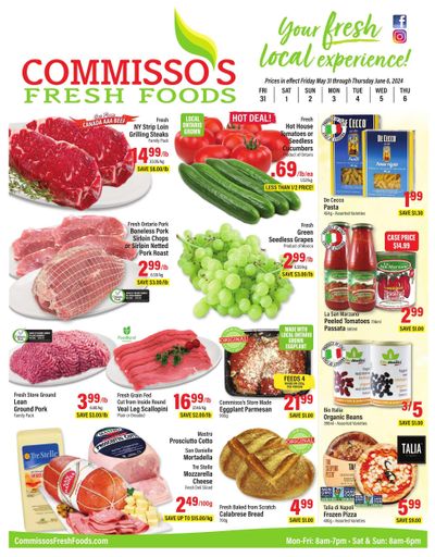 Commisso's Fresh Foods Flyer May 31 to June 6