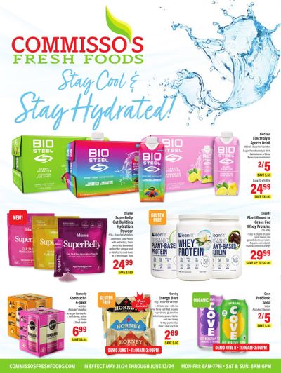 Commisso's Fresh Foods 2-Week Wellness Flyer May 31 to June 13