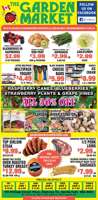 The Garden Market Flyer May 31 to June 6