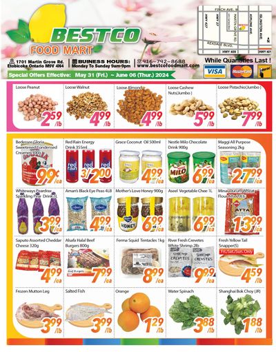 BestCo Food Mart (Etobicoke) Flyer May 31 to June 6