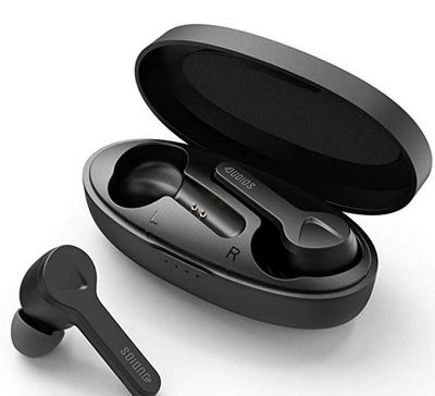 Dudios Wireless Earphone One-Step Pairing Headphones Bluetooth 5.0 Earbuds Smart Touch Independent 24 Hours Playtime For $48.99 At Amazon Canada