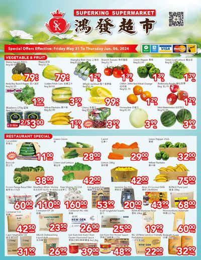 Superking Supermarket (North York) Flyer May 31 to June 6