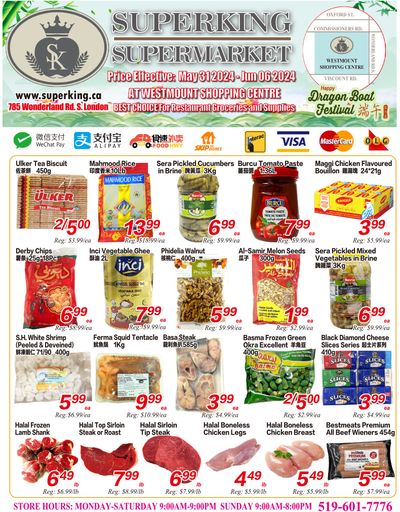 Superking Supermarket (London) Flyer May 31 to June 6