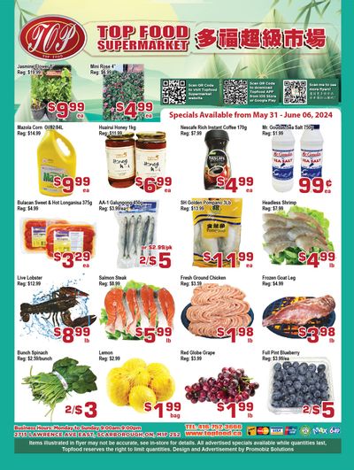 Top Food Supermarket Flyer May 31 to June 6