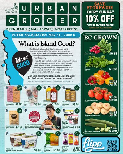 Urban Grocer Flyer May 31 to June 6