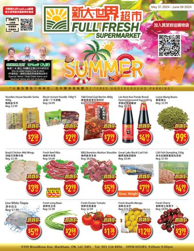 Full Fresh Supermarket Flyer May 31 to June 6
