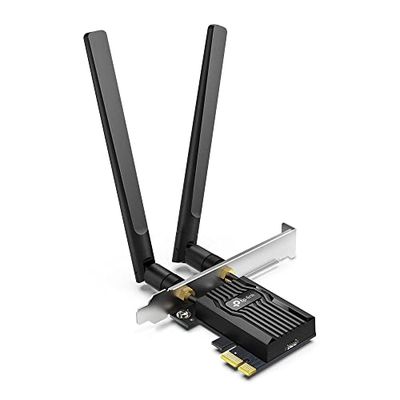 TP-Link WiFi 6 AX3000 PCIe WiFi Card Archer TX55E - Bluetooth 5.2, 802.11AX Dual Band Wireless Adapter with MU-MIMO, OFDMA, Ultra-Low Latency, Supports Windows 11, 10 (64bit) only $39.99 (Reg $59.99)