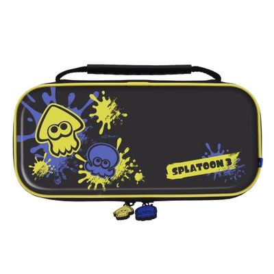 HORI Nintendo Switch Premium Vault Case (Splatoon 3) - Officially Licensed By Nintendo - Splatoon 3 Edition