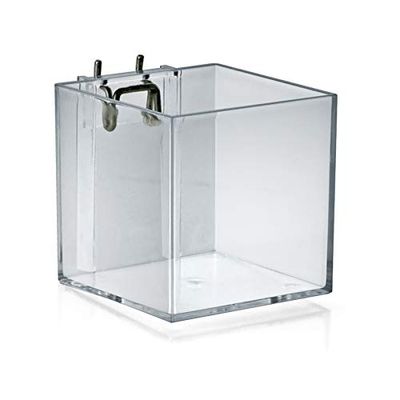 Azar Displays 256105 4-Inch Acrylic Cube Bin for Pegboard or Slatwall, Pack of 4 $28.67 (Reg $43.23)