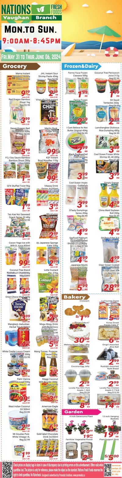 Nations Fresh Foods (Vaughan) Flyer May 31 to June 6