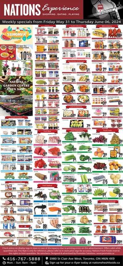 Nations Fresh Foods (Toronto) Flyer May 31 to June 6