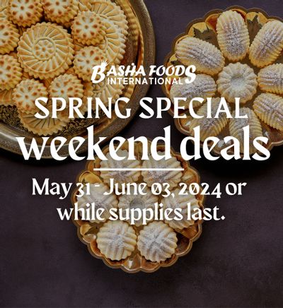 Basha Foods International Weekend Deals Flyer May 31 to June 3