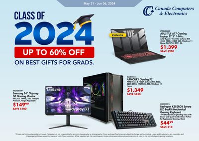 Canada Computers Flyer May 31 to June 6