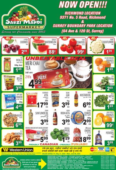 Sabzi Mandi Supermarket Flyer May 31 to June 5