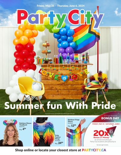 Party City Flyer May 31 to June 6