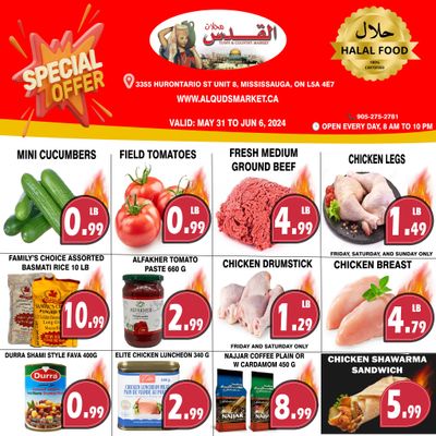 Al-Quds Supermarket Flyer May 31 to June 6