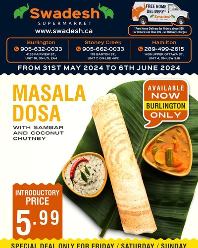 Swadesh Supermarket Flyer May 31 to June 6