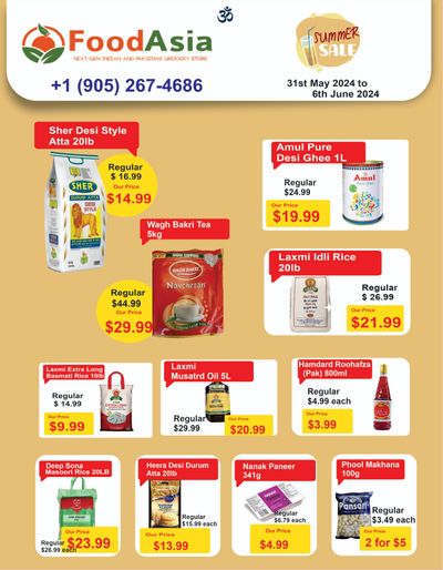 FoodAsia Flyer May 31 to June 6