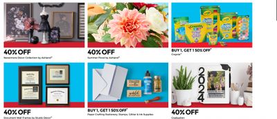 Michaels Canada: Save $10 When You Spend $50 + 30% off One Item + More