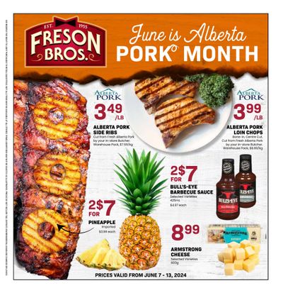 Freson Bros. Flyer June 7 to 13