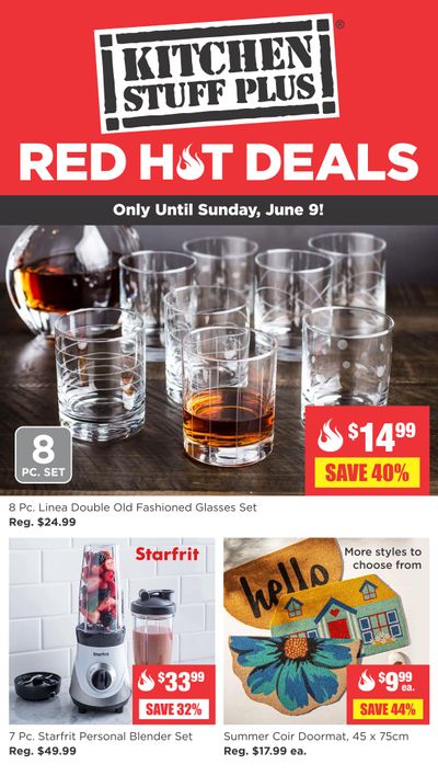 Kitchen Stuff Plus Red Hot Deals Flyer June 3 to 9