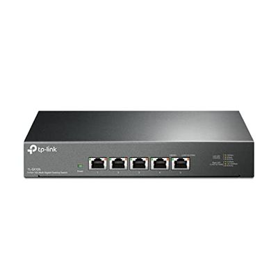 TP-Link TL-SX105 | 5 Port 10G/Multi-Gig Unmanaged Ethernet Switch | Desktop/Wall-Mount | Plug & Play | Fanless | Sturdy Metal Casing | Speed Auto-Negotiation $339.99 (Reg $399.99)