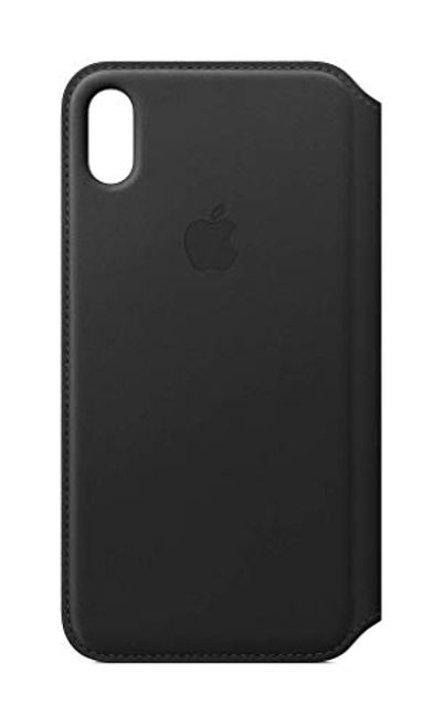 Apple iPhone Xs Max Leather Folio - Black $16.8 (Reg $23.65)