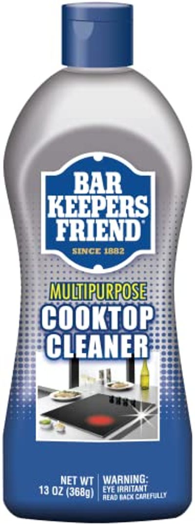 Bar Keepers Friend 11613 Multipurpose Cooktop Soft Liquid Cleaner, silver, 368 g (Pack of 1) $4 (Reg $5.99)