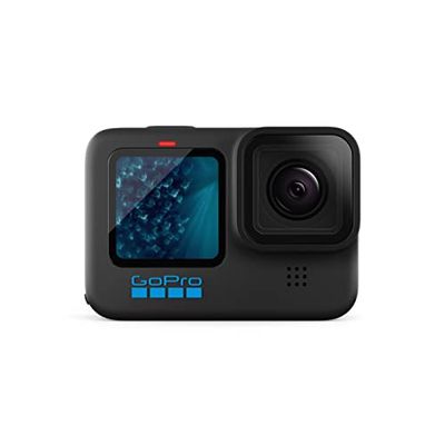 GoPro HERO11 Black - Waterproof Action Camera with 5.3K60 Ultra HD Video, 27MP Photos, 1/1.9" Image Sensor, Live Streaming, Webcam, Stabilization $349.99 (Reg $438.97) GoPro HERO11 Black - Waterproof Action Camera with 5.3K60 Ultra HD Video, 27MP Photos, 1/1.9" Image Sensor, Live Streaming, Webcam, Stabilization $349.99 (Reg $438.97)