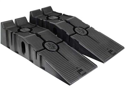 RhinoGear 11909ABMI RhinoRamps Vehicle Ramp - Pair (12,000lb. GVW Capacity) For $59.99 At Amazon Canada