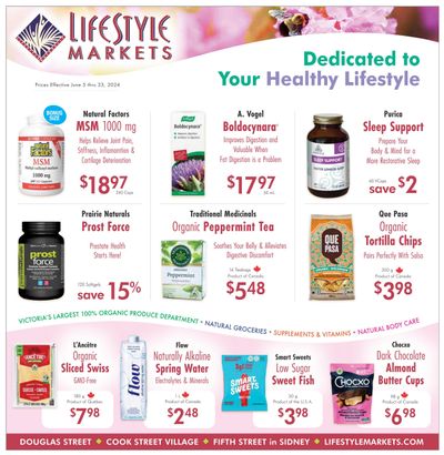 Lifestyle Markets Flyer June 5 to 23