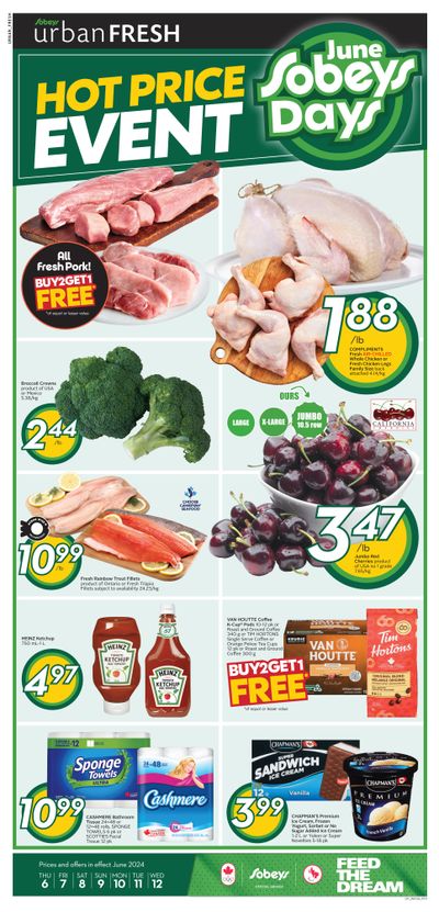 Sobeys Urban Fresh Flyer June 6 to 12