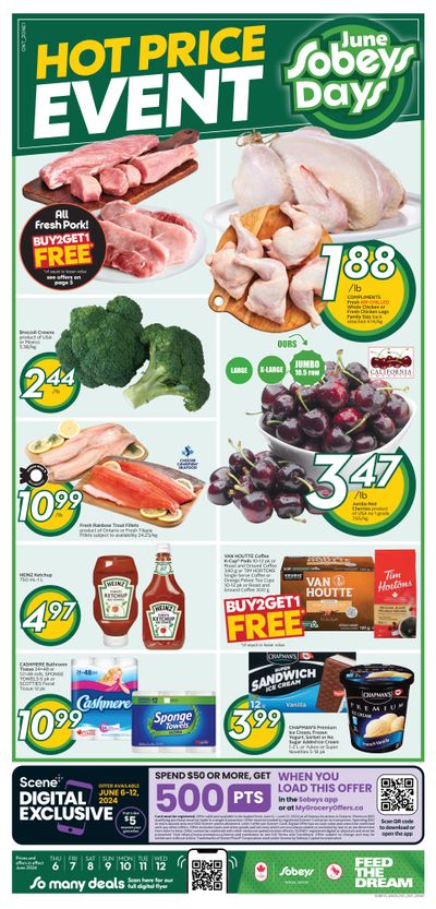 Sobeys (ON) Flyer June 6 to 12