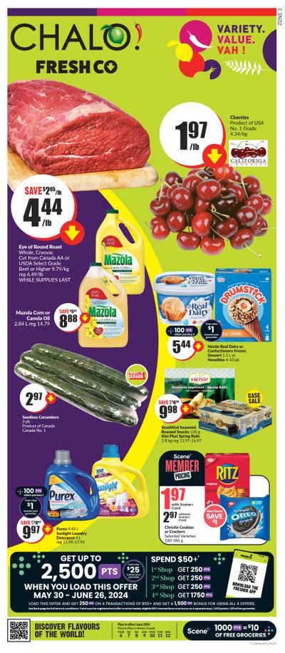 Chalo! FreshCo (West) Flyer June 6 to 12