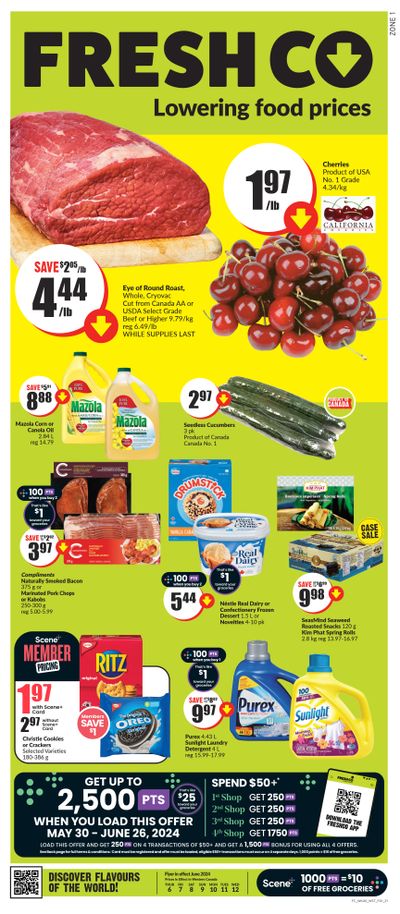 FreshCo (West) Flyer June 6 to 12