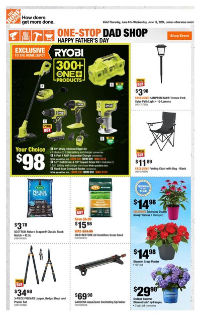 Home Depot (ON) Flyer June 6 to 12