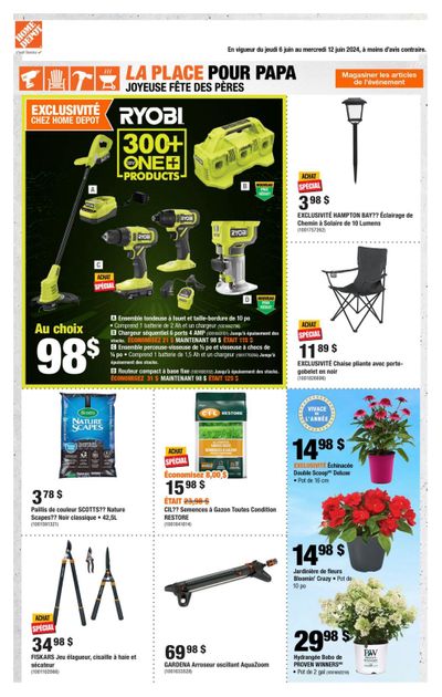 Home Depot (QC) Flyer June 6 to 12