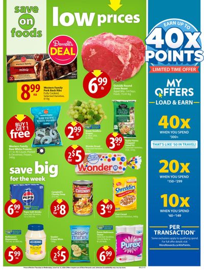 Save On Foods (BC) Flyer June 6 to 12